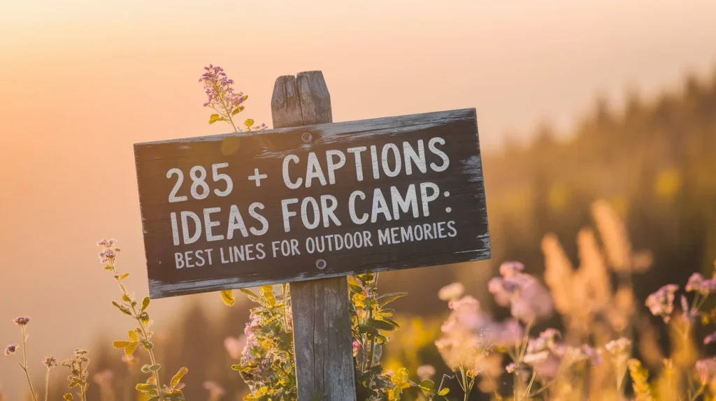 Family Camping Captions