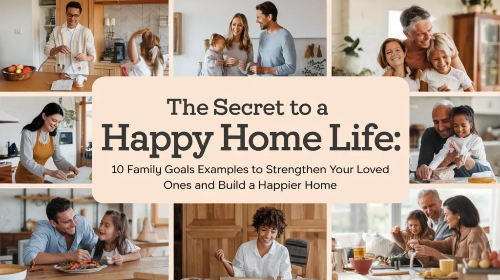 10 Family Goals Examples to Strengthen Your Loved Ones and Build a Happier Home