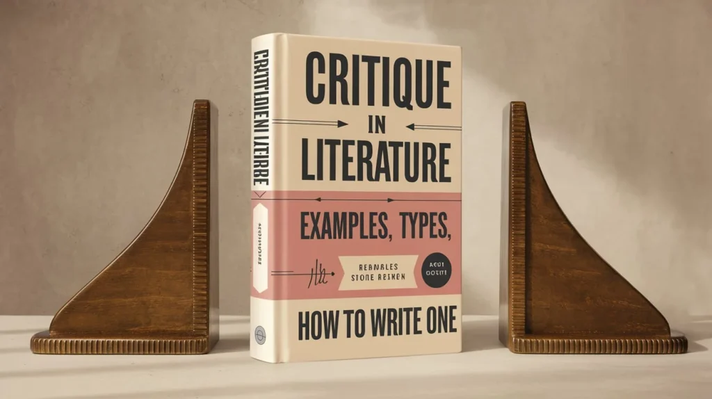 Critique in Literature: Examples, Types, and How to Write One