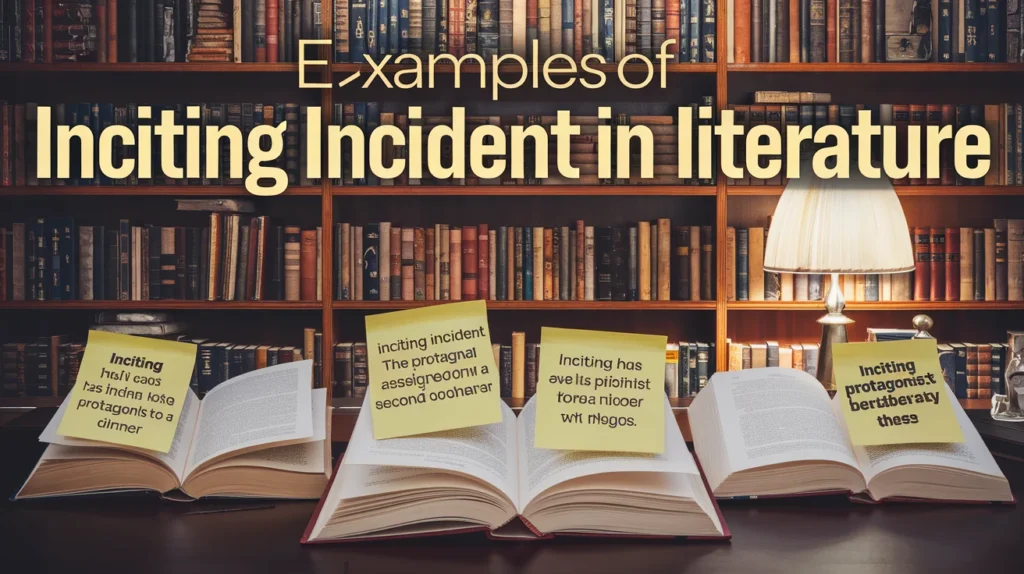 Examples of Inciting Incident in Literature