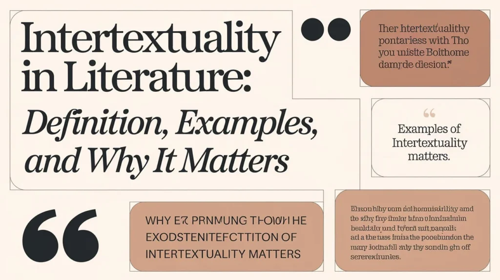 Intertextuality in Literature: Definition, Examples, and Why It Matters