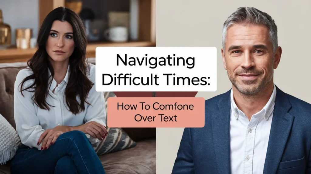Navigating Difficult Times: How to Comfort Someone Over Text