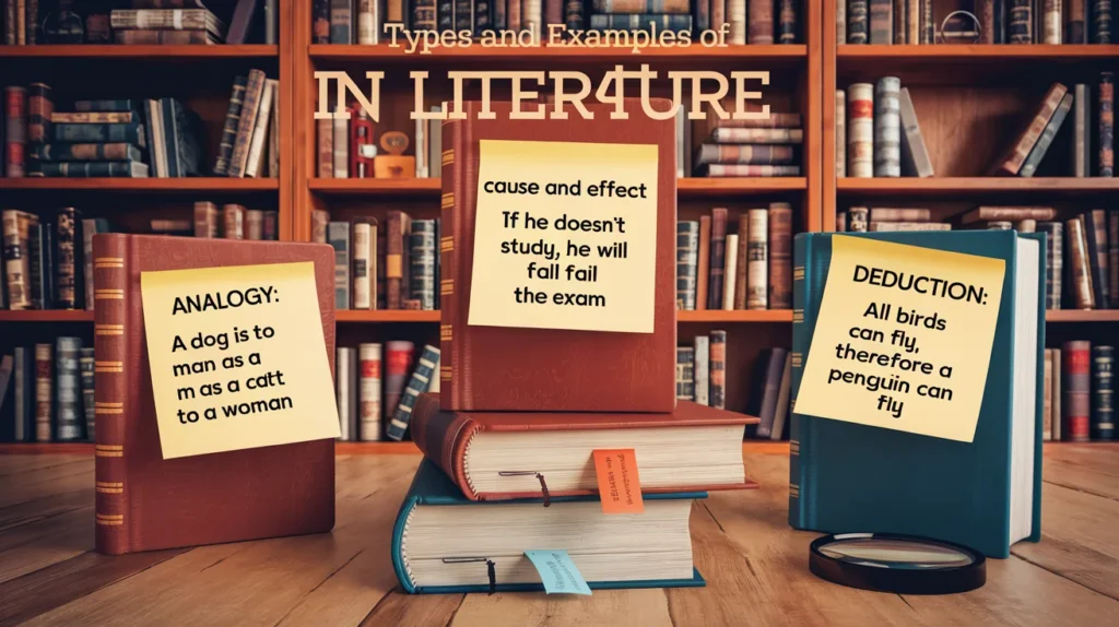 Types and Examples of Inference in Literature