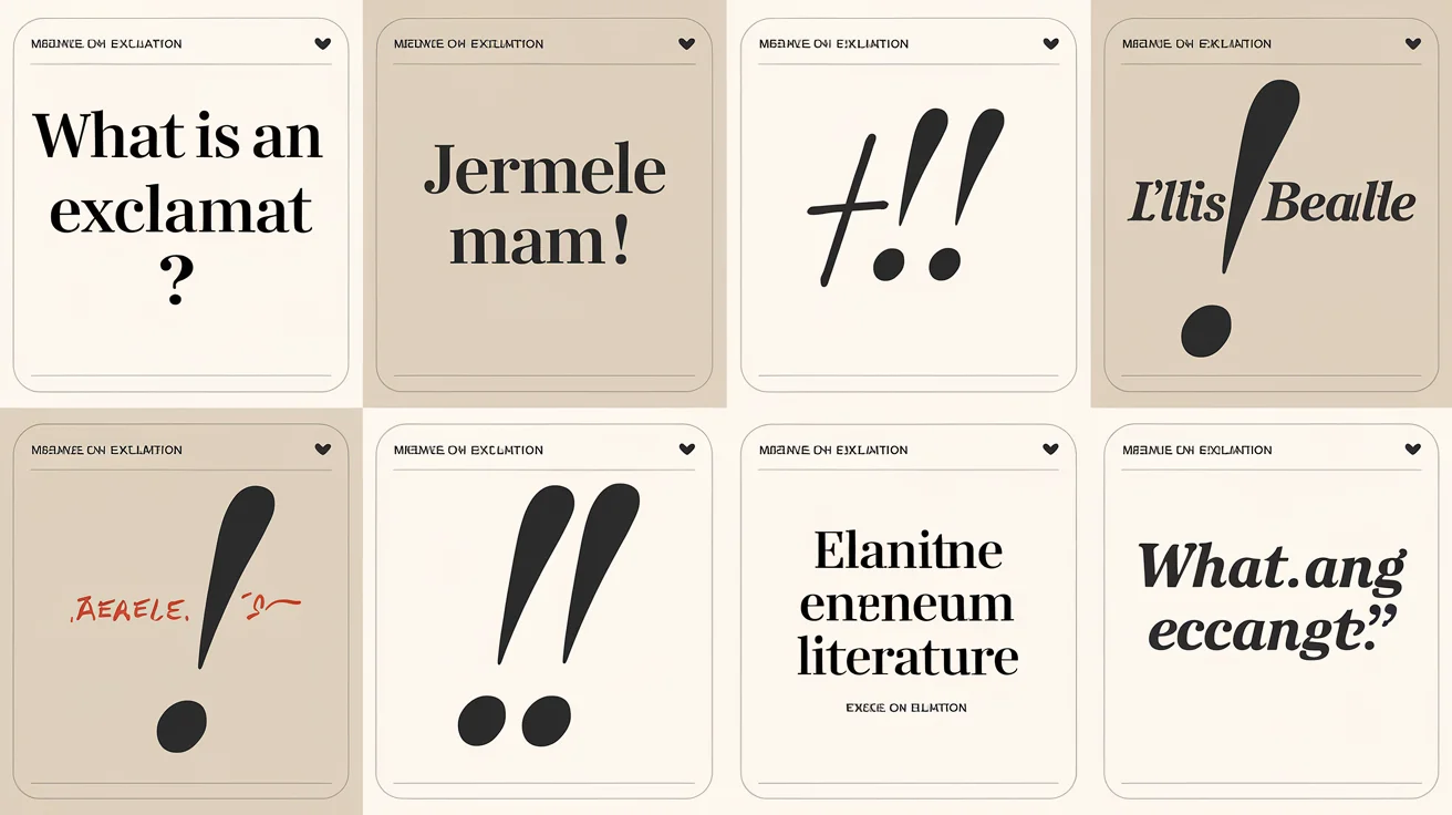 What Is an Exclamation? 8 Examples in Literature