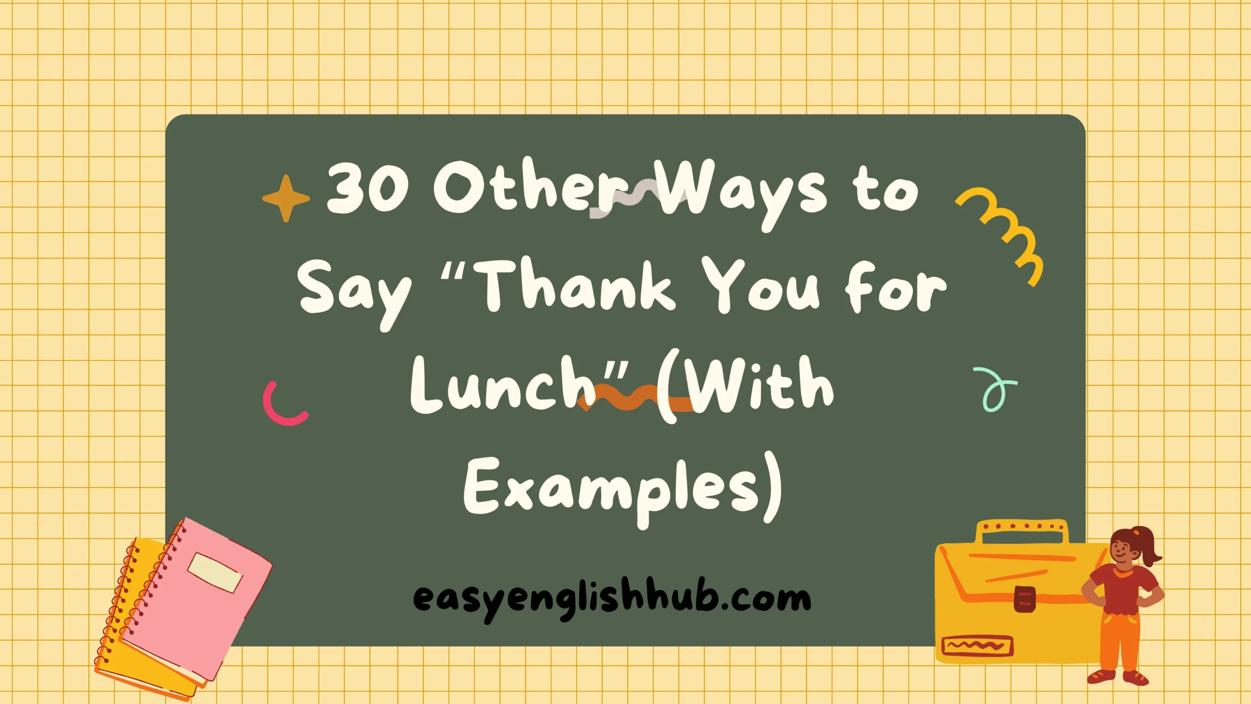 Other Ways to Say “Thank You for Lunch