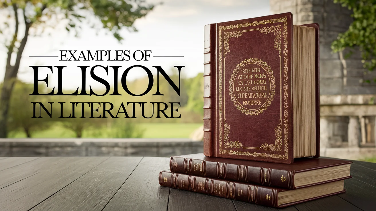 Examples of Elision in Literature