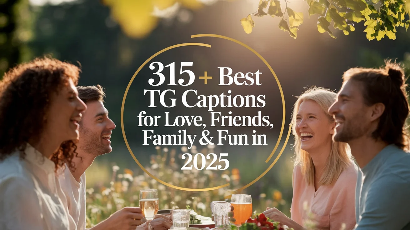 315 + Best TG Captions for Love, Friends, Family & Fun in 2025