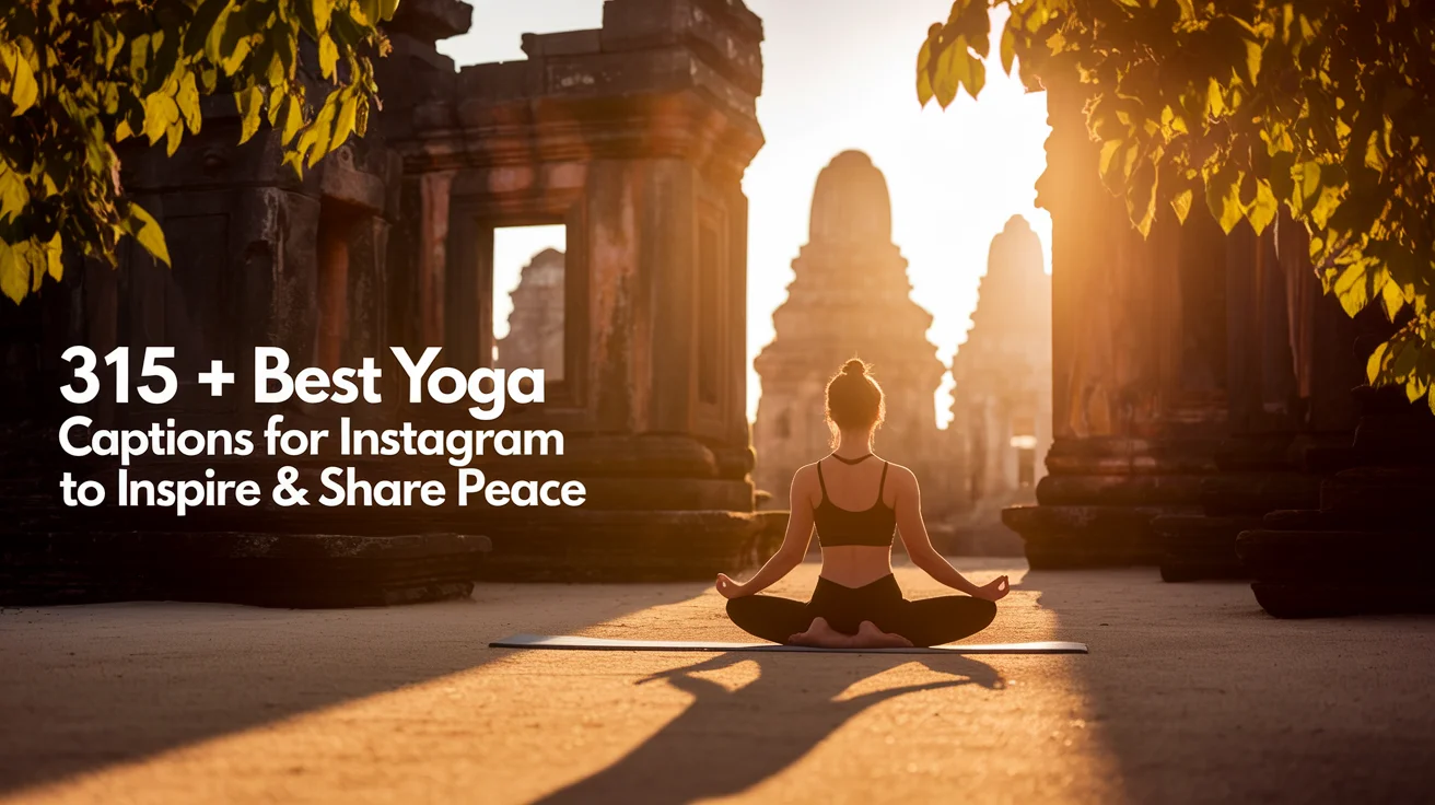 315 + Best Yoga Captions for Instagram to Inspire & Share Peace 