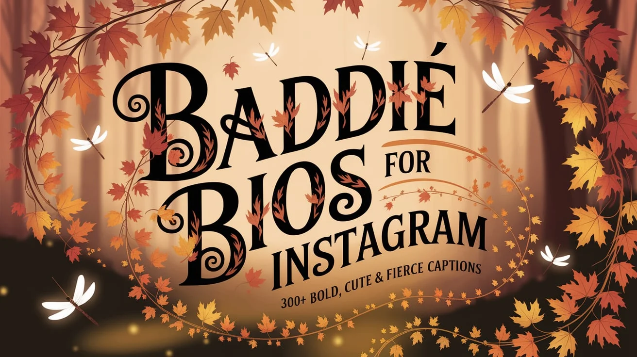 Baddie Bios for Instagram: 300+ Bold, Cute & Fierce Captions